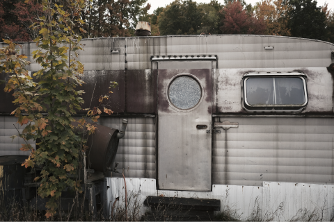 demolish or sell mobile home