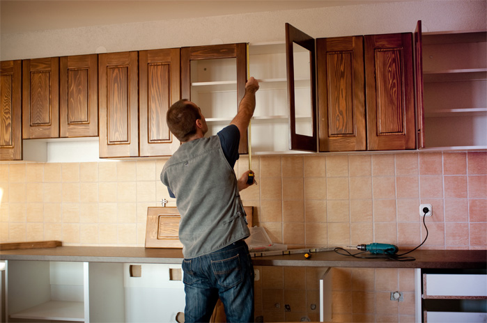 kitchen cabinet installation