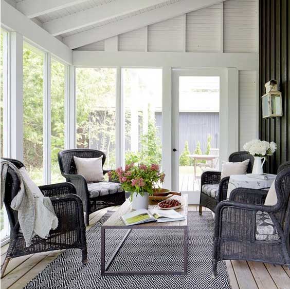 modern sunroom