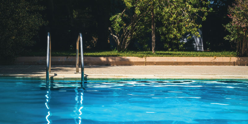 surface view of inground pool